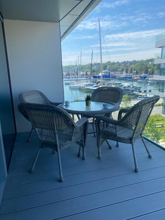 Apartament Gdynia Yacht Park Marina Luksusowy Apartament Nad Morzem Daire Dış mekan fotoğraf